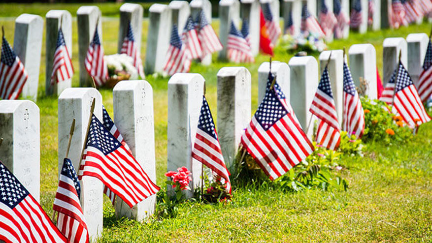 veteran funeral headstone